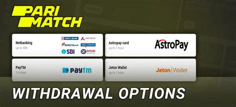 Parimatch Payment and Withdrawal Methods: Time, Limis and more for.